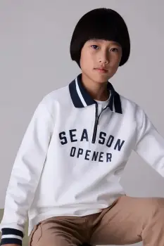 Mayoral bluza culoarea bej, cu imprimeu, 7408 imagine