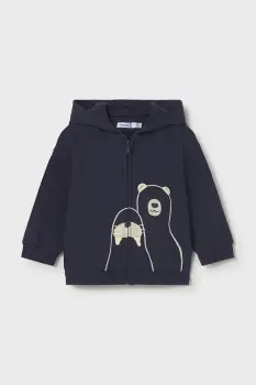 Mayoral bluza culoarea bleumarin, cu gluga, 2428 imagine