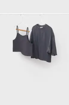 Mayoral bluza culoarea negru, neted, 6149 imagine