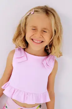 Mayoral bluza de bumbac pentru copii culoarea roz, modelator, 3023 imagine