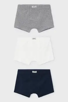 Mayoral boxeri copii 3-pack culoarea gri, 10035 imagine