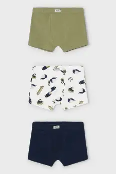 Mayoral boxeri copii 3-pack culoarea verde, 10035 imagine