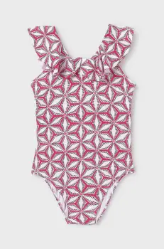 Mayoral costum de baie dintr-o bucata pentru copii culoarea roz, 6770 imagine