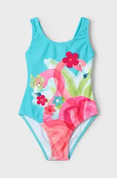 Mayoral costum de baie dintr-o bucata pentru copii culoarea turcoaz, 3717 imagine