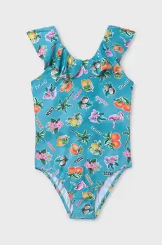Mayoral costum de baie dintr-o bucata pentru copii culoarea turcoaz, 6770 imagine