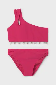 Mayoral costum de baie pentru copii din doua piese culoarea roz, 6769 imagine