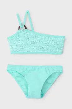 Mayoral costum de baie pentru copii din doua piese culoarea turcoaz, 3716 imagine