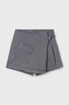 Mayoral fusta-pantaloni pentru copii culoarea albastru marin, mini, drept, 7976 imagine