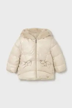 Mayoral geaca bebe culoarea bej, 2435 imagine