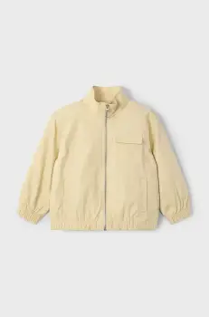 Mayoral geaca bomber pentru copii culoarea bej, 3422 imagine