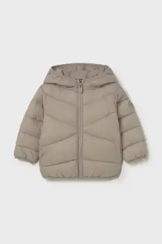 Mayoral geaca copii culoarea bej, 2438 imagine