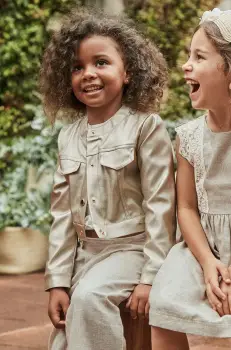 Mayoral geaca copii culoarea bej, 3404 imagine