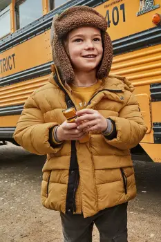 Mayoral geaca copii culoarea galben, 4422 imagine