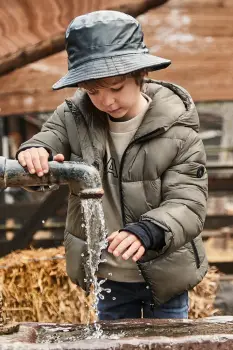 Mayoral geaca copii culoarea maro, 4416 imagine