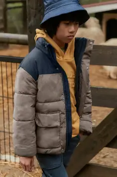 Mayoral geaca copii culoarea maro, 7414 imagine