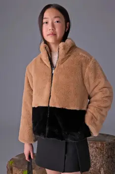 Mayoral geaca copii culoarea maro, 7429 imagine