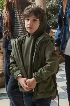 Mayoral geaca copii culoarea verde, 4429 imagine