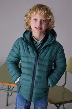 Mayoral geaca copii culoarea verde, 7412 imagine