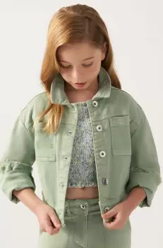 Mayoral geaca copii culoarea verde imagine