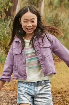 Mayoral geaca copii culoarea violet, 6406 imagine