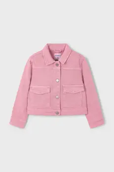 Mayoral geaca de bumbac pentru copii culoarea roz, 3407 imagine