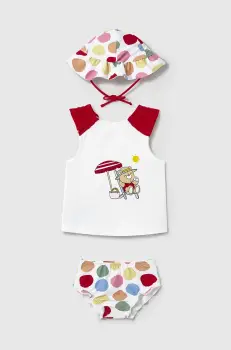 Mayoral Newborn costum de baie pentru bebelusi culoarea rosu, 1668 imagine