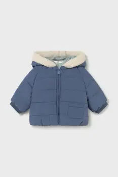 Mayoral Newborn geaca bebe culoarea bleumarin, 2410 imagine