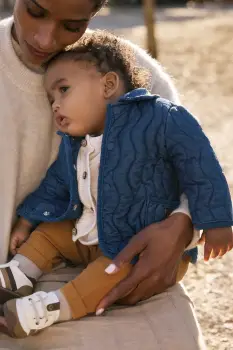 Mayoral Newborn geaca bebe culoarea bleumarin, 2497 imagine