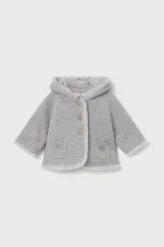 Mayoral Newborn geaca bebe culoarea gri, 2333 imagine