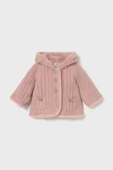 Mayoral Newborn geaca bebe culoarea roz, 2333 imagine