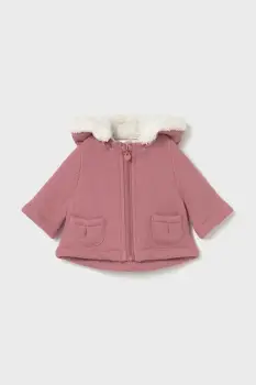 Mayoral Newborn geaca bebe culoarea roz, 2493 imagine
