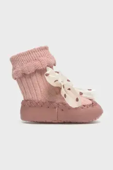 Mayoral Newborn pantofi pentru bebelusi culoarea roz, 9924 imagine