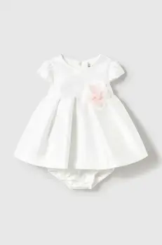 Mayoral Newborn rochie bebe culoarea alb, mini, evazati, 1861 imagine