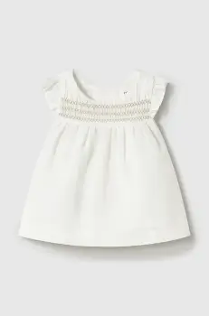 Mayoral Newborn rochie bebe culoarea bej, mini, evazati, 1846 imagine