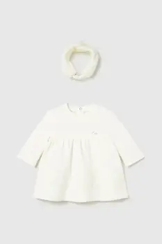 Mayoral Newborn rochie bebe culoarea bej, mini, evazati, 2803 imagine