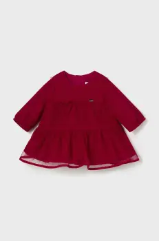 Mayoral Newborn rochie bebe culoarea rosu, mini, evazati, 2805 imagine