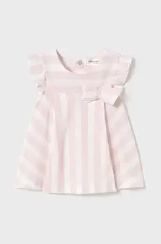 Mayoral Newborn rochie bebe culoarea roz, mini, evazati, 1847 imagine