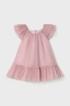 Mayoral Newborn rochie bebe culoarea roz, mini, evazati, 1850 imagine