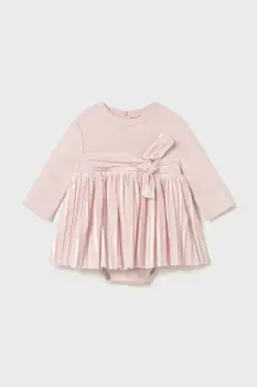 Mayoral Newborn rochie bebe culoarea roz, mini, evazati, 2812 imagine