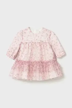 Mayoral Newborn rochie bebe culoarea roz, mini, evazati, 2817 imagine