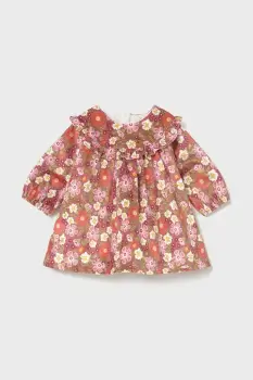 Mayoral Newborn rochie bebe culoarea roz, mini, evazati, 2822 imagine