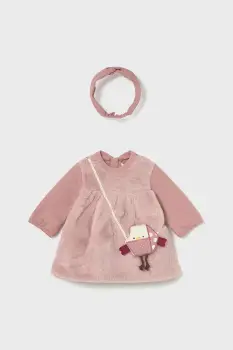 Mayoral Newborn rochie bebe culoarea roz, mini, evazati, 2823 imagine