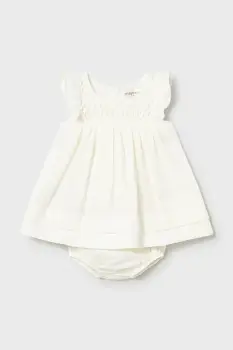 Mayoral Newborn rochie din bumbac pentru bebelusi imagine