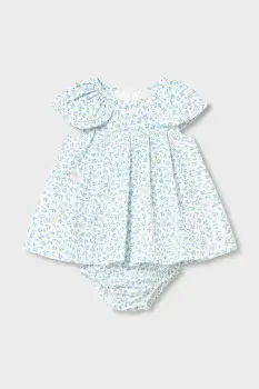 Mayoral Newborn rochie din bumbac pentru bebelusi imagine