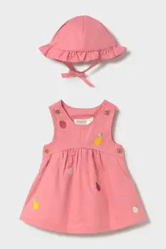 Mayoral Newborn rochie din denim pentru bebelusi imagine