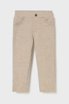 Mayoral pantaloni bebe culoarea maro, 560 imagine