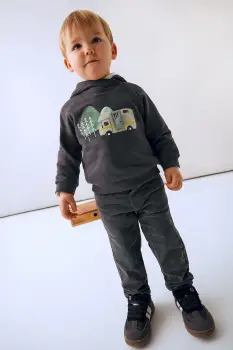 Mayoral pantaloni bebe culoarea negru, 542 imagine