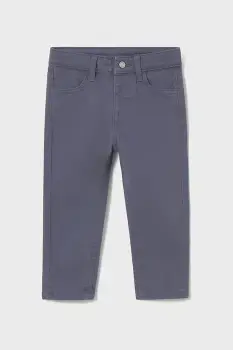 Mayoral pantaloni bebe slim fit basic uni, 563 imagine