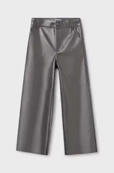 Mayoral pantaloni copii culoarea argintiu, neted, 7550 imagine