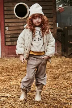 Mayoral pantaloni copii culoarea bej, 4575 imagine